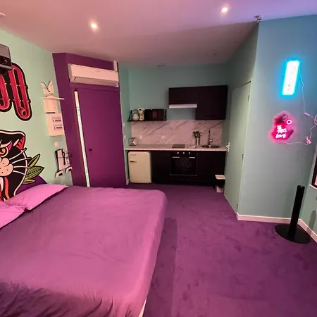 Apartamento Capsule Tattoo - Balnéo - Playstation 5 - écran Géant *