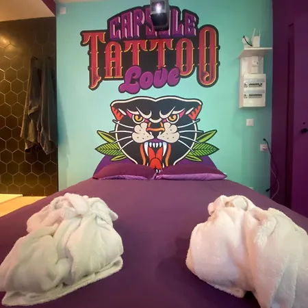 Capsule Tattoo - Balnéo - Playstation 5 - écran Géant *