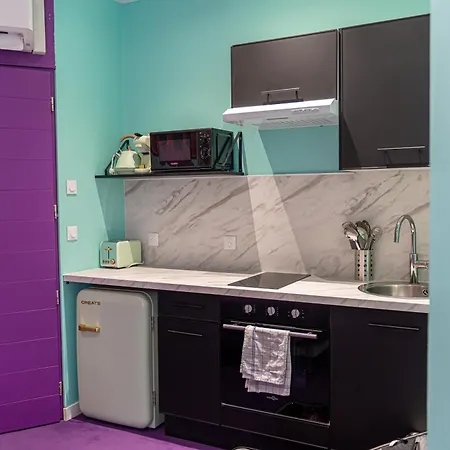 Apartamento Capsule Tattoo - Balnéo - Playstation 5 - écran Géant Douai