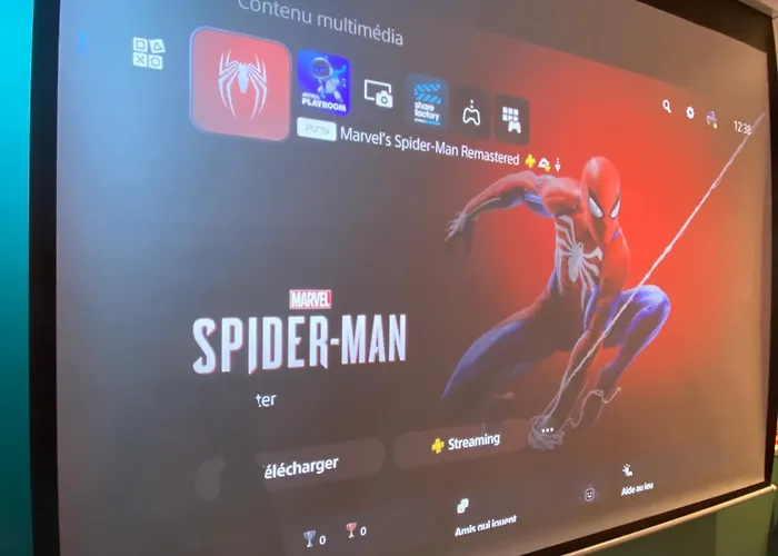 Capsule Tattoo - Balnéo - Playstation 5 - écran Géant Appartement