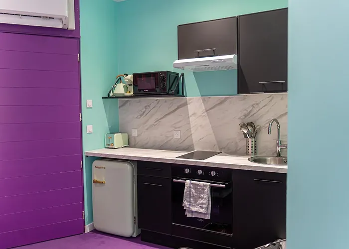 Appartement Capsule Tattoo - Balnéo - Playstation 5 - écran Géant Douai